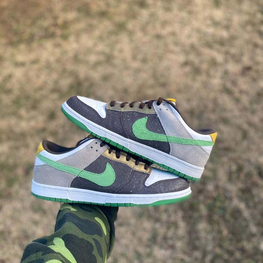 Nike 6.0 Dunk Low Dark Cinder Cracked Earth Size 11